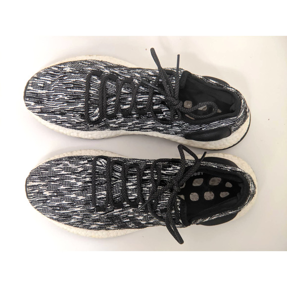 Adidas Mens Performance PureBoost Running All Terrain Shoes Oreo Size 11 CLEAN - Picture 9 of 14